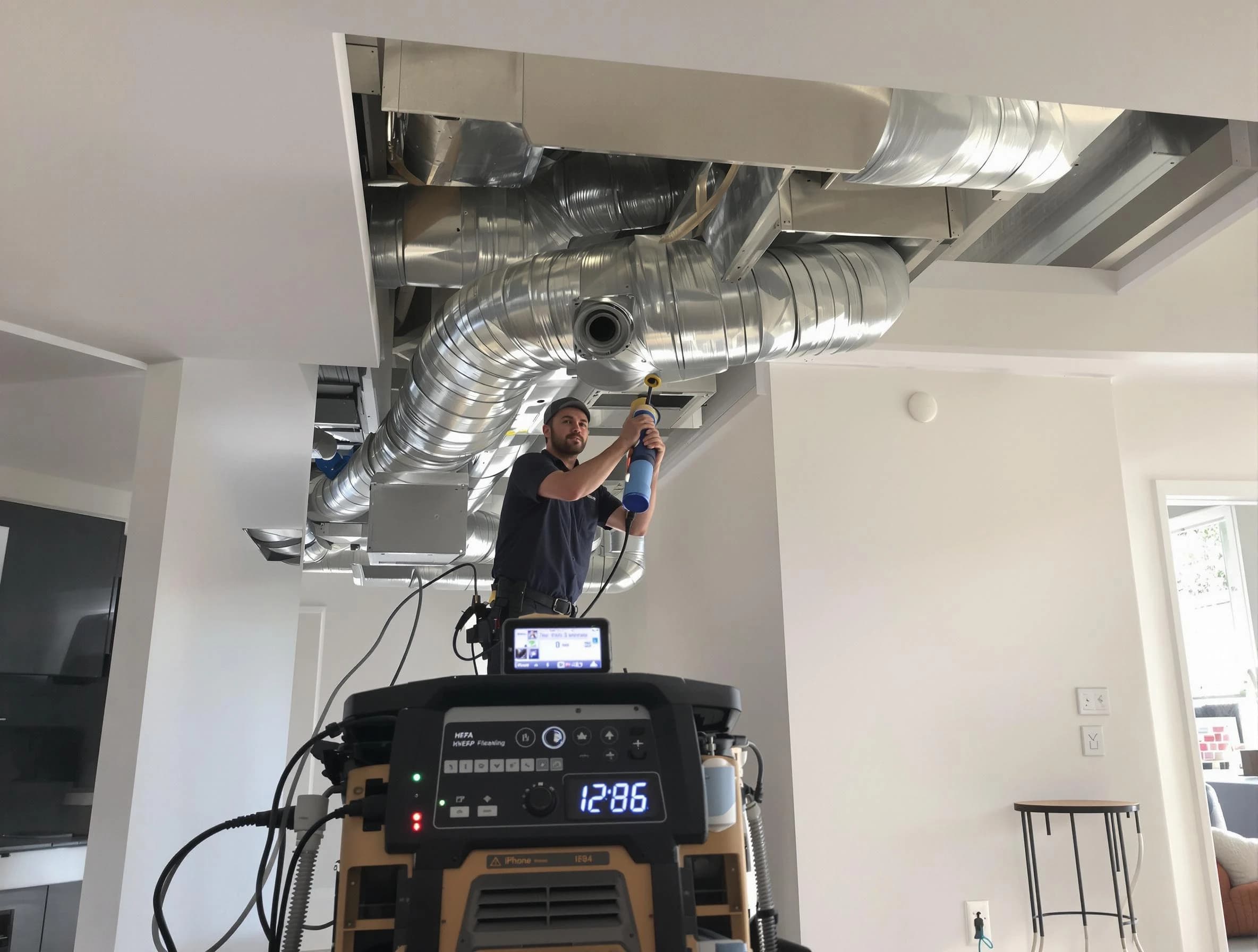 Advanced pure air duct cleaning by Castle Rock Air Duct Cleaning in Castle Rock