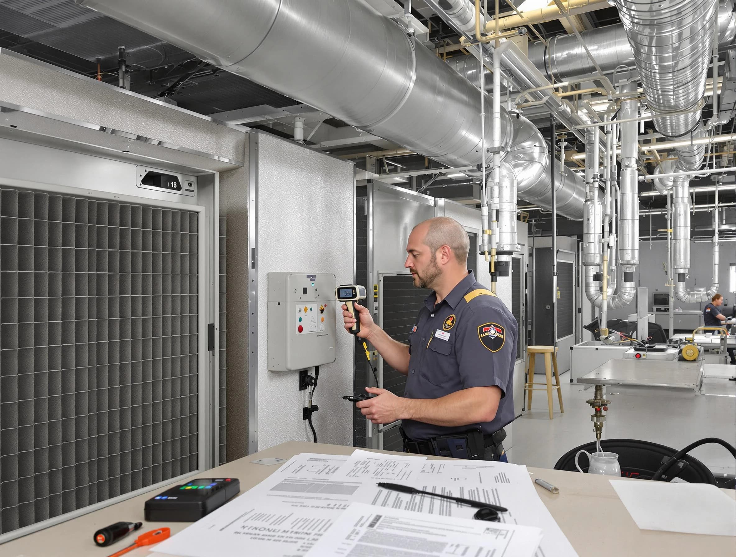 Professional filter system inspection by Castle Rock Air Duct Cleaning in Castle Rock