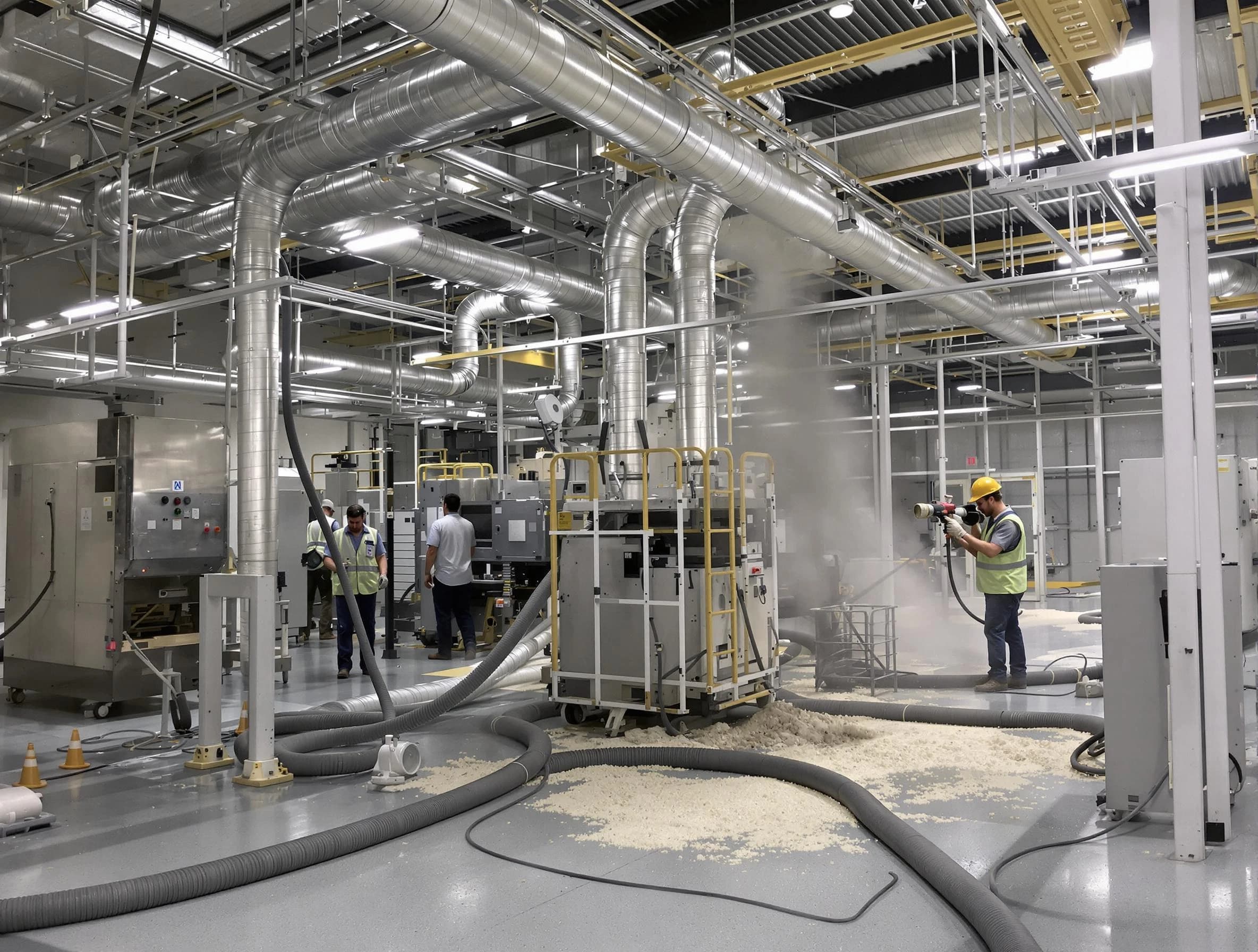 Heavy-duty industrial duct cleaning by Castle Rock Air Duct Cleaning in Castle Rock