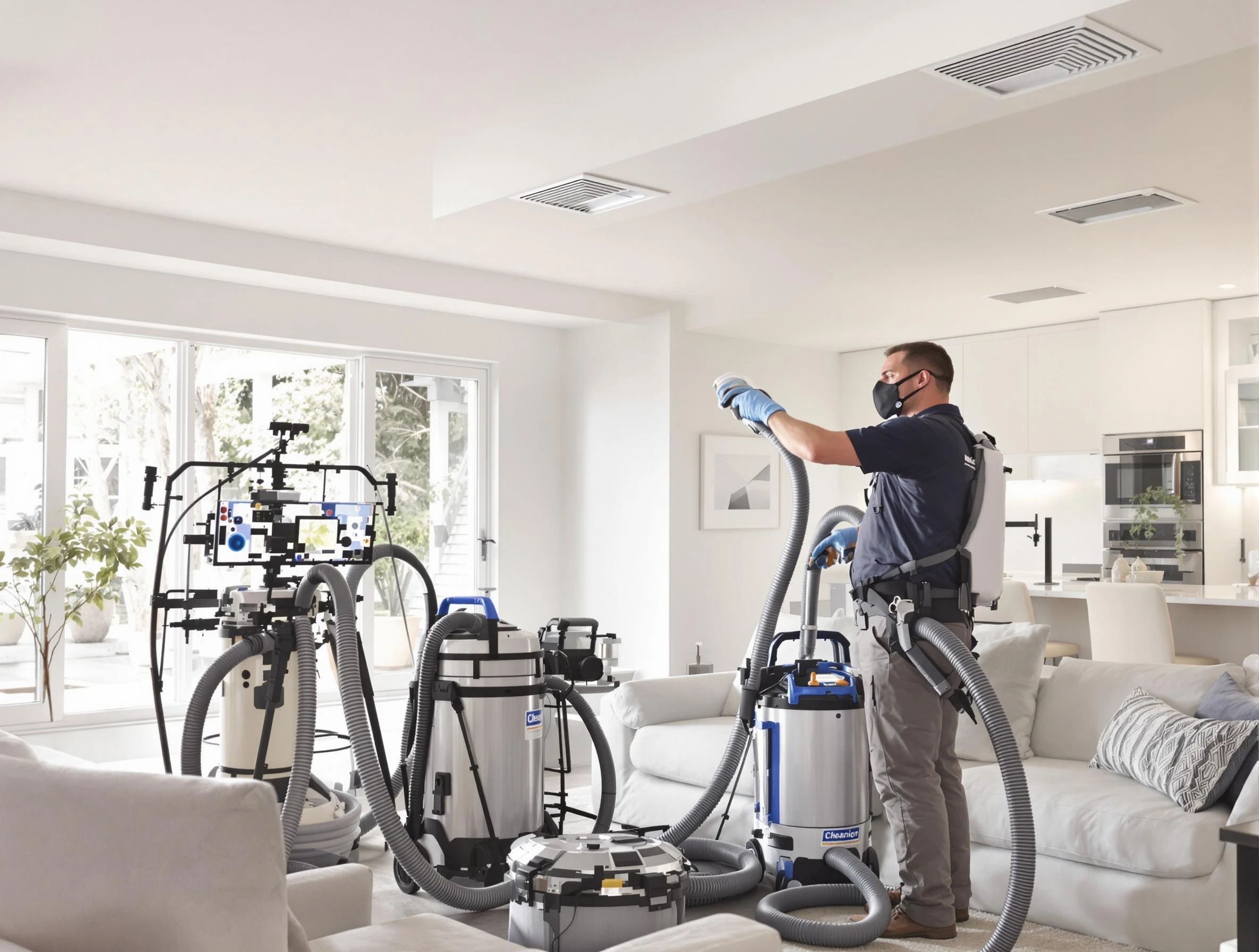 Professional AC duct cleaning by Castle Rock Air Duct Cleaning in Castle Rock