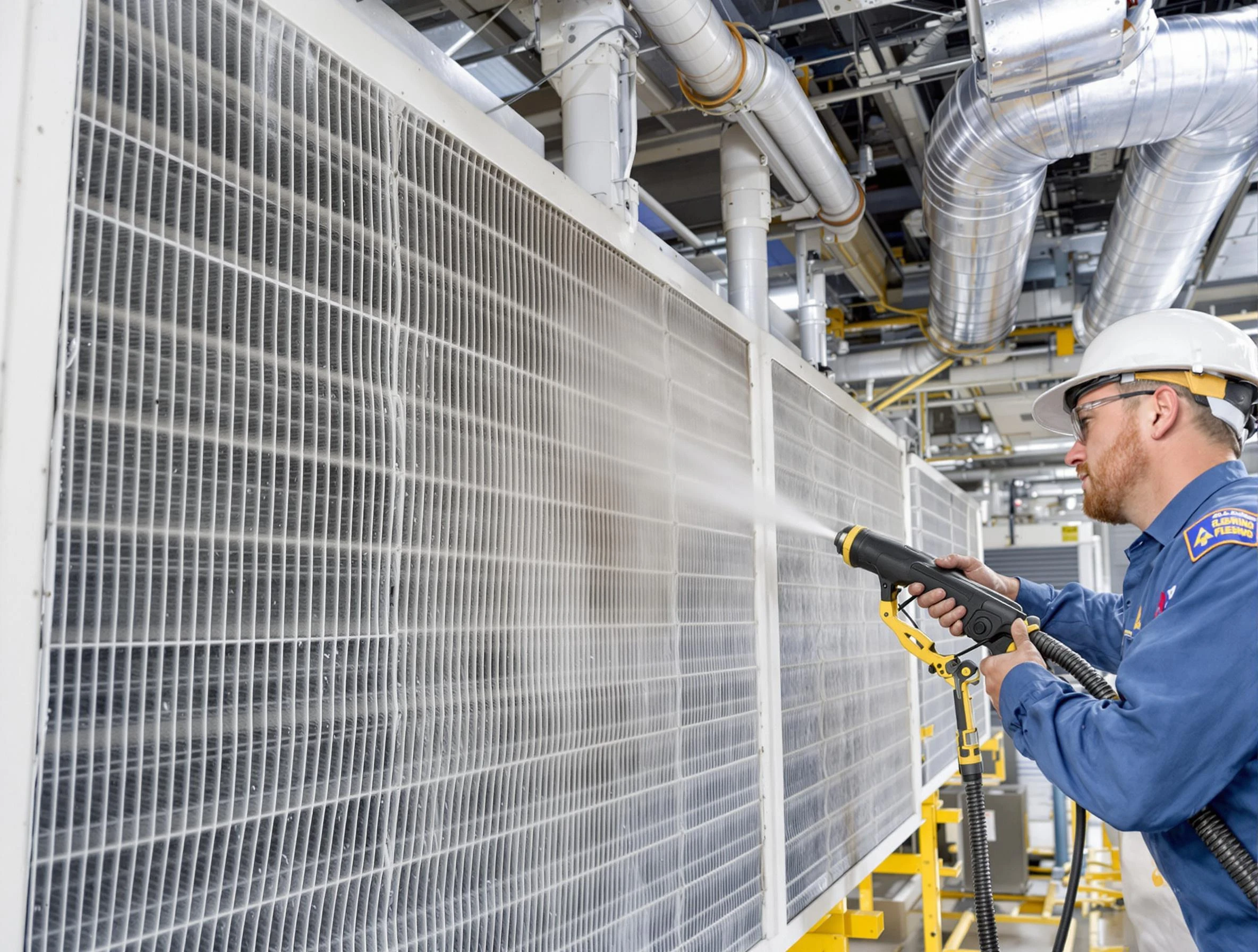 Professional commercial coil cleaning by Castle Rock Air Duct Cleaning in Castle Rock