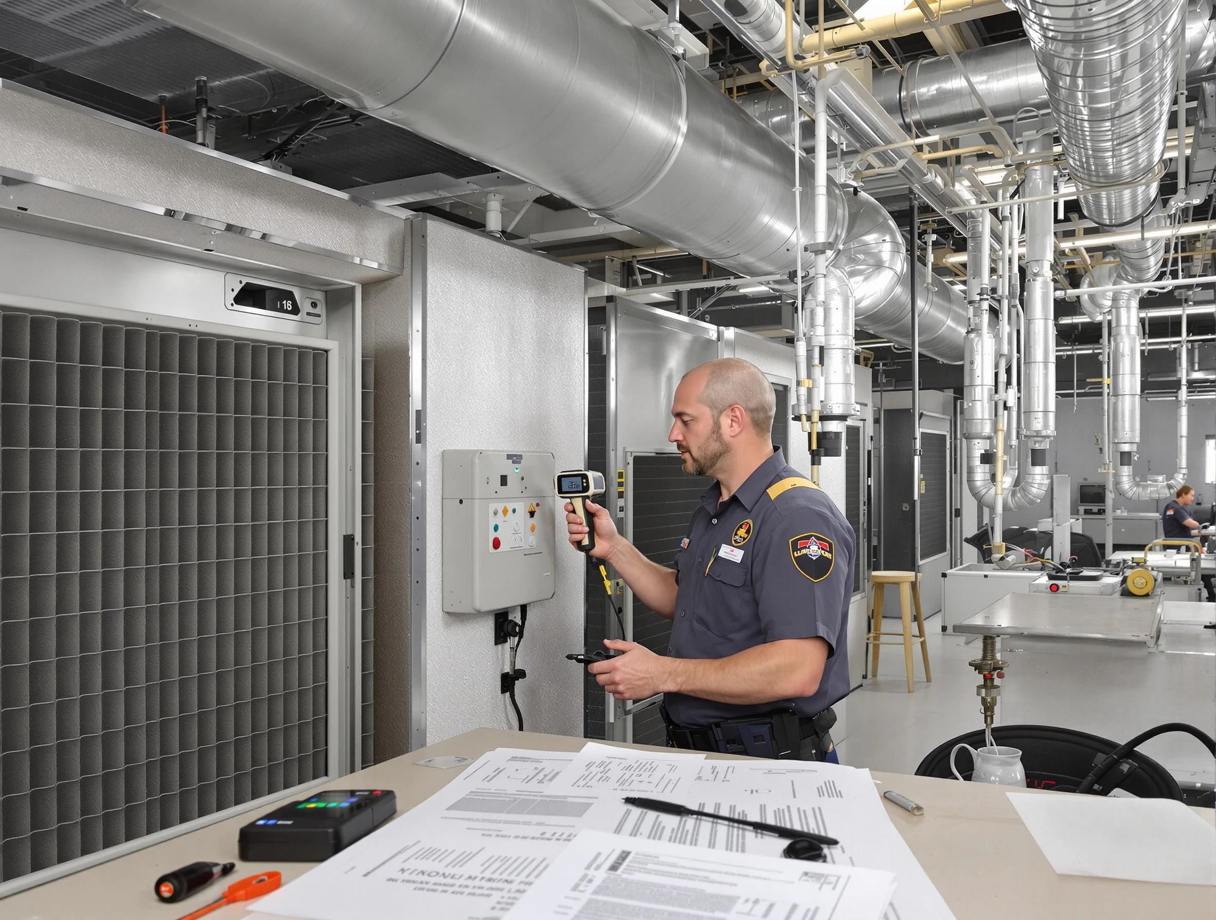 Professional filter system inspection by Castle Rock Air Duct Cleaning in Castle Rock