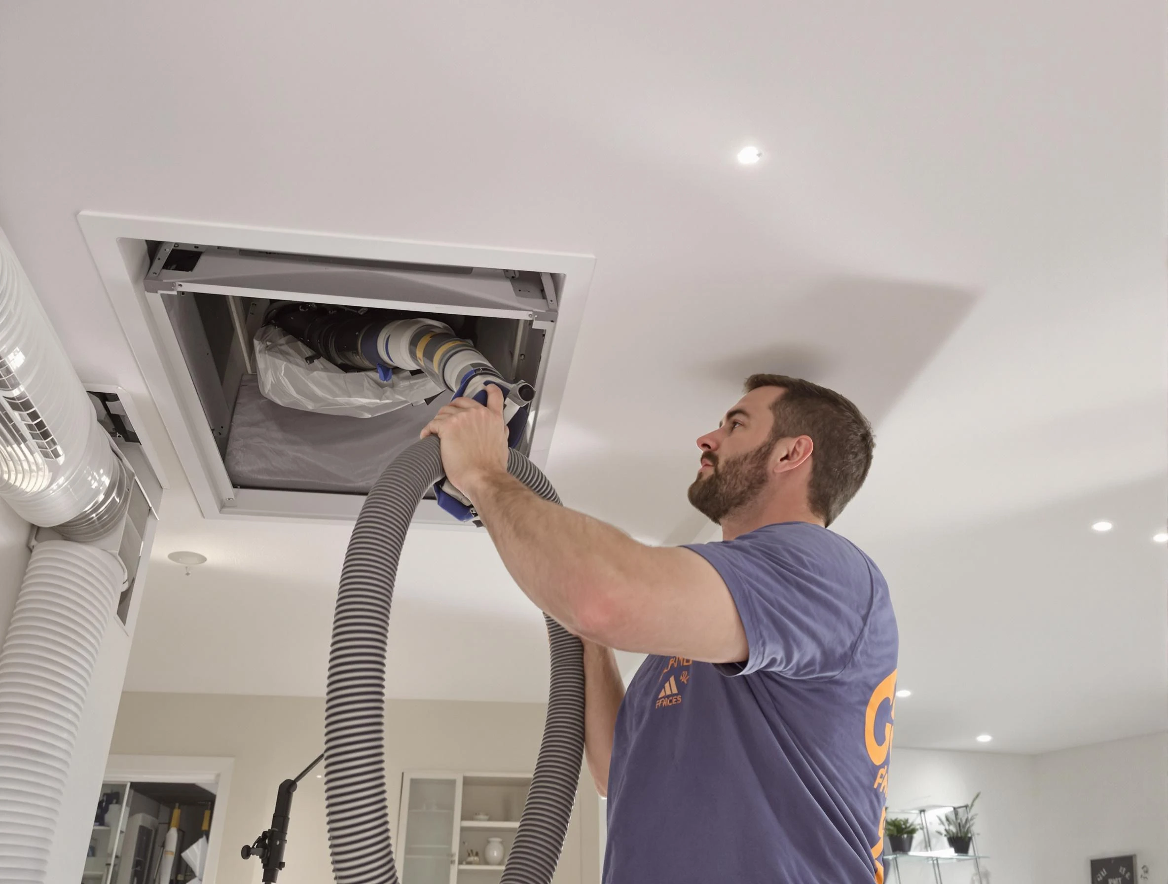 Precision indoor duct cleaning by Castle Rock Air Duct Cleaning in Castle Rock